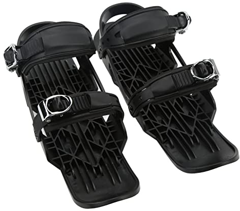 Masyrt Snowskate Bindung Snowboard Bindung Mini Skistiefel Snowblades Erwachsene Verstellbar Snowskates Kurz Snowblades Skiboards Winterskischuhe