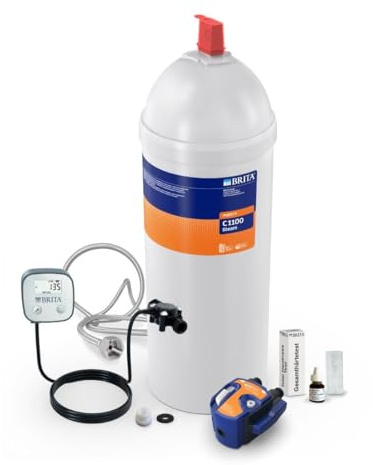 Brita Purity C Steam Starter Kit C1100 with Flow Meter | Reduces limescale buildup to protect commercial ovens, optimizing steam performance for busy professional kitchens.