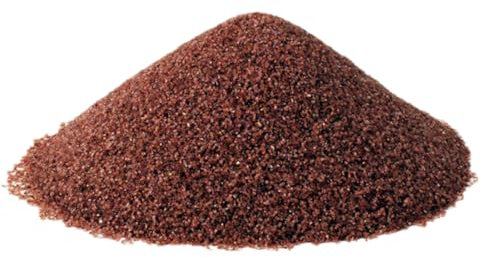 LordsWorld - Sable Garnet pour Sableuse - 8 Mohs, Réutilisables 6 à 8 fois, Idéal pour les métaux, le bois et les pierres pour sablage, les métaux, les carrosseries, la construction et le nautique (5