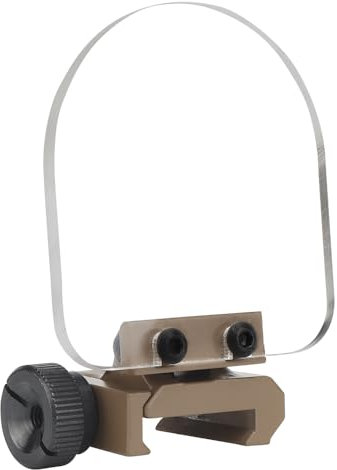 Peminkoo Airsoft Zubehör 20mm Gewehr Anblick Zielfernrohr Schutz Objektiv Schutz (Khaki)