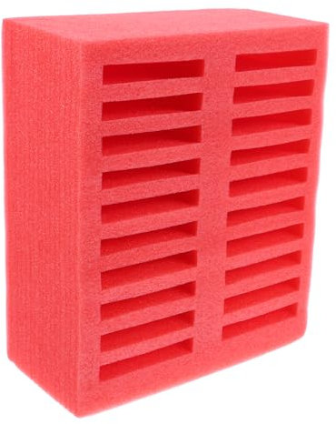 handy Handy Zubehör Organizer zur Aufbewahrung von Aufklebern Telefonspeicher im Klassenzimmer Laptop-Versandkartons zupfen Perlenbaumwolle rot CHILDWEET