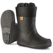 DUNLOP Puddle Jumper fur lined - gefütterte Winterstiefel für Kinder, Jungen, Mädchen - Schwarz- Größe 25–35