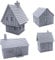 EnderToys Cottage Bundle Age 14+, Terrain Scenery for Tabletop 28mm Miniatures Wargame, 3D Printed and Paintable