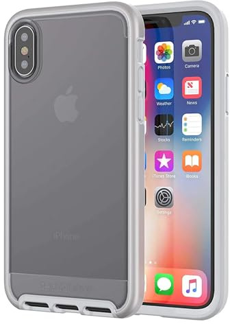 Tech21 Evo Elite Case for iPhone X (Silver)