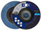20 Stück SBS Fächerscheiben 125 mm/Korn 40 Blau Schleifscheiben Schleifmop