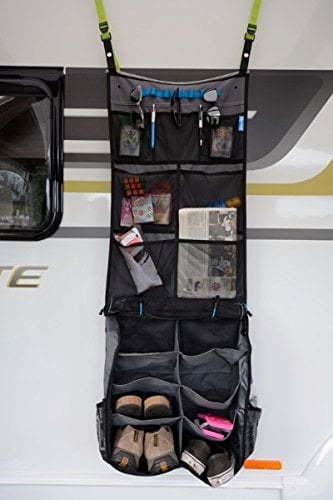 Kampa Tall Organizer - Black - Practical/Organizational - Organizer - Caddy - 12 Compartments - 133 x 48 x 48 cm