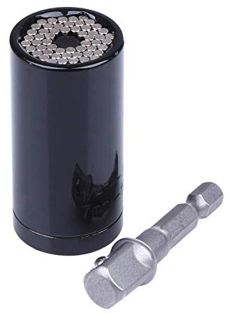 Universalnuss Steckschlüssel Bestes Männer Geschenke - Universal Steckschlüssel Mehrfunktionaler Werkzeug Geschenk, Universal Nuss Werkzeug, 7-19mm Universal Schraubendreher Gadgets für Männer