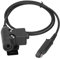 cigemay Walkie-Talkie-Kabeladapter, Z-Tac Element U94-Taste PTT Tactical Headset U-94, leicht und leicht zu tragen, geeignet für UV-9R UV-9RPLUS UV-XS Walkie-Talkie-Headset