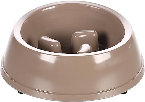 Flamingo Gamelle Anti Glouton Chien 1.5L - XL - Gamelle d'alimentation Lente - Base Antidérapante - Favorise Une Alimentation Saine Et Une Digestion Lente - 26x10 cm - 1.5L