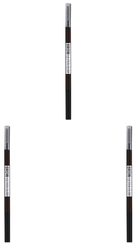 Maybelline New York Augenbrauenstift, Brow Ultra Slim Liner, Nr. 04 Medium Brown (Packung mit 3)