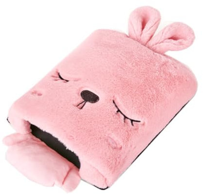Veesper USB Heated Mouse Pad, Detachable Plush Hand Warmer, Heated Hand Warmer for Office Home