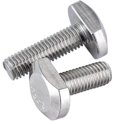 Hammerkopfschrauben aus Edelstahl 304 für Schlitzanwendungen M5-M12, 10 Stk, M6×20mm