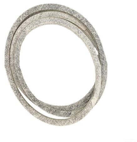 Courroie trapézoïdale pour tondeuse à gazon compatible avec 532130969 130969 592855201 Courroie d'entraînement résistante à la chaleur 1,27 cm x 232,9 cm Gris