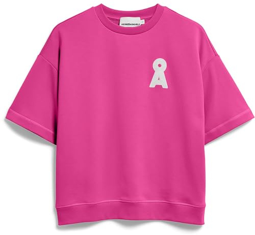 ARMEDANGELS Damen Bamikaa T-Shirt, Very Berry, XS