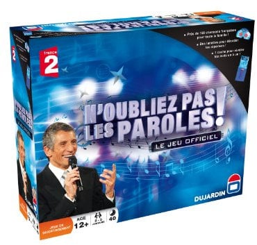 Dujardin - 58010 - Jeu d'ambiance - TV - N'oubliez pas Les Paroles