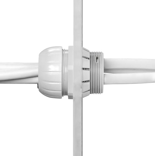 Scanstrut TBH-10 Bulkhead Cable Seal – IP67 Waterproof Gland for 10-35mm Cables | Secure Cable Routing for Marine, RV & Outdoor Installations