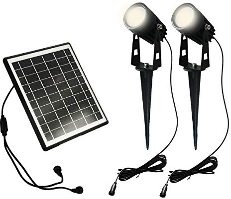 Moonori Glowzest projecteurs solaires puissants paysage (lot de 2)…