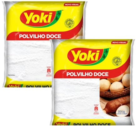 Yoki- Polvilho doce (Sour Manioc) 500g (PACK OF 2)