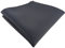 TigerTie Satin Einstecktuch in anthrazit einfarbig Uni - Tuch Polyester - Größe 26 x 26 cm