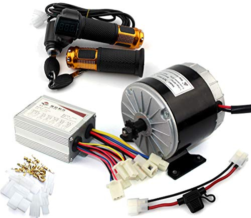 24V36V 350W Elektroroller Motor vereinen Motor MY1016 Verwenden Sie 25H Kettenantrieb mit Fußpedal Drossel Elektrokarren Go-Kart einfache Kit (handle kit 24V)