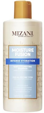 Mizani Gentle Clarifying Shampoo, For All Texture Types, Refreshing and Moisturising Formula, Enriched With Coconut Oil and Charcoal, Moisture Fusion Gentle Clarifying Shampoo, 500ml