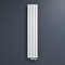 Mai & Mai Radiateur à Eau Chaude Mural Chauffage Central 160x31cm Radiateur Blanc Vertical en Acier Double Couche FV