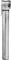 Topeak Minipumpe Roadie TT, Mini Luftpumpe aus Aluminium hergestellt, in der Farbe Silber, Gewicht 100g, 15700111