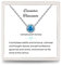 Presentski Kette Geburtsstein Dezember Tansanit Kette Anhänger mit Solitär für Damen Mädchen