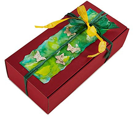5 x PresentFill® Weinkarton Bordeaux für 2 Flaschen I Weinverpackung Made in Germany I Flaschenverpackung Präsentkarton Geschenkkarton Flaschenkarton für Weihnachten Geburtstag Geschenke