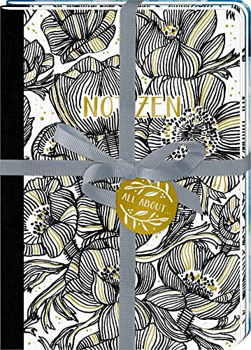 Notizhefte - All about black & blue - DIN A5: 2er-Set mit Geschenkschleife