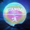 Kuangmi Reflektierender leuchtender Basketball, holografisch, leuchtend, für Nachtspiel, Korbball, Herren, offizielle Größe 7, 74,9 cm, bunt-A