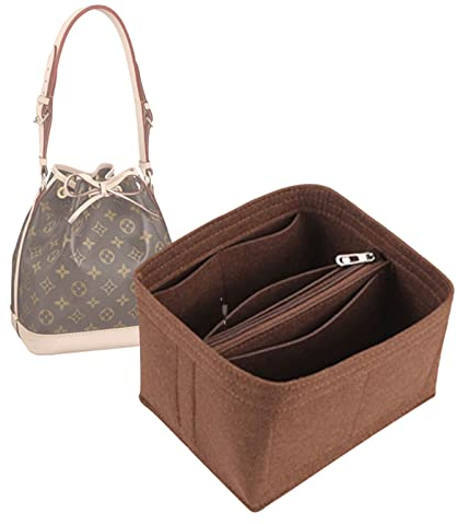 Lckaey Noe-BB-Eimertasche für NOE-Innentasche, kleine Aufbewahrungstasche, kleiner Reißverschluss-Einsatz, 3053Coffee-S