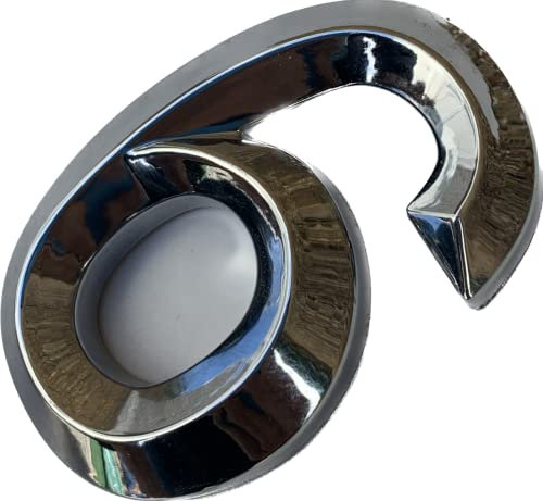 Sonnet House Door Numbers Plaques Stick On Self Adhesive 3D Door Street Number Signs Hotel Office Appartments Mailbox Outdoor 3 Inches (Silver-6)