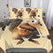 CIFEAR Bettwäsche Bettbezug-Set Ice Age 3D Animation Serie Print Mit Reißverschluss,Ice Age Motiv Bettbezüge Set Microfaser King（220x240cm）