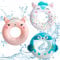 POPOYU 3Pcs Inflatable Pool Floats Animal Pool Tubes,Inflatable Swimming Ring 84cm,Pool Inflatables Swimming Pool Toys Rubber Ring for Swimming Pool Beach Party Decorations,Kids Adults Summer Gifts