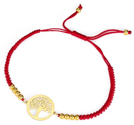 EUEAVAN Verstellbares Lebensbaum-Armband Familienbaum-Armband Handgeflochtenes Perlenarmband Glücksbringer Yoga Verbrennungsschmuck Freundschaftsgeschenk für Frauen Männer