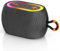 Tisco Enceinte Portable Bluetooth 15W Puissante, Haut Parleur Bluetooth 5.3 avec Bass Puissantes, 24H Autonomie, IPX5, Appairage TWS, AUX/USB/TF Carte, pour Fêtes/Voyage/Extérieur, Noir