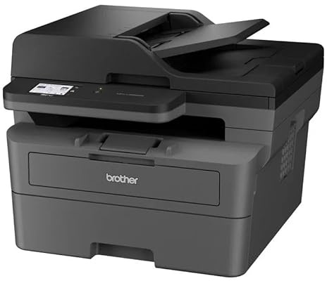 Glowster Multifunktions-Laserdrucker, Drucken, Kopieren, Scannen, Faxen, WLAN-Konnektivität, Auto-Duplex, ideal für Büros und Remote-Arbeiten.