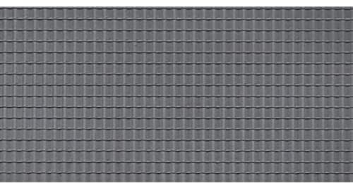 Auhagen 52426 Dachziegel, dunkelgrau, Einzelmodellbausatz