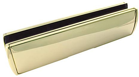 Mila 110924 40-80 mm Prostyle Letterbox, Gold PVD