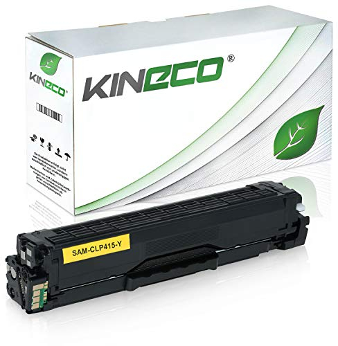 Kineco Toner ersetzt CLT-P504C CLT-Y504S Gelb für Samsung CLX-4195FN Xpress C1810W