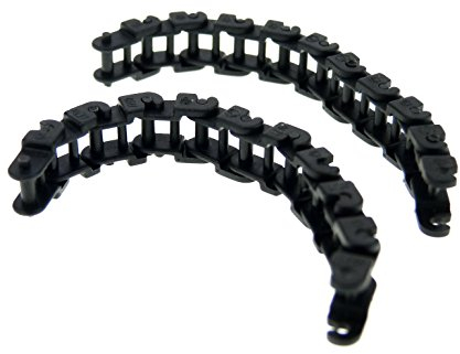 20 x Lego Technic Kettenglied schwarz Größe klein Panzer Raupen Kran Bagger Glieder Kette für Motorrad link chain 3711