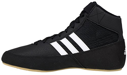 adidas HVC2 Wrestling-Schuhe, mit Knöchelriemen, 2 Farben AQ3325 - Schwarz -