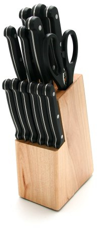 GRÄWE Messerblock 14-teilig CLASSIC mit 6 Steakmessern