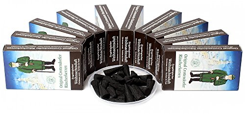 Crottendorfer Original Räucherkerzen - 10x24 Sparpack - Erzgebirgischer Weihnachtsduft Erzgebirge