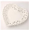 Hervit Piatto Cuore Porcellana TRAF.25CM