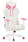 Diablo X-Ray Gaming Stuhl Bürostuhl Schreibtischstuhl 3D Armlehnen Ergonomisches Design HQ Kunstleder Perforation Wippfunktion Pink-Weiß Normal (L)