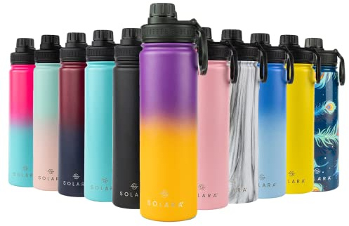 Insulated - Water Bottle (Purple Sunset - 650 ml)