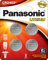Panasonic CR2450 Lot de 4 piles bouton au lithium 3,0 V résistantes aux enfants, emballage basé sur des normes, lot de 4 piles
