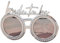 Ginger Ray WE-104 Sonnenbrille, The Bride Pearls, Weiß, Silber